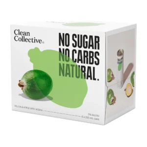 Clean Collective Feijoa & Apple with Vodka 6x250ml Cans