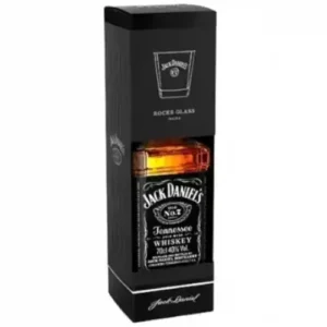 Jack Daniel's 700ml + Glasses Gift Set
