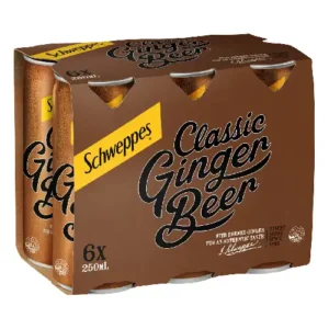 Schw Ginger Beer 6x250C