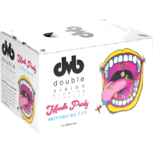 Double Vision Brewing Mouth Party Hazy Pale Ale 6x330ml Cans