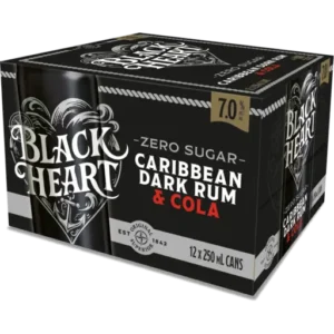 Black Heart 7% Zero 12x250C