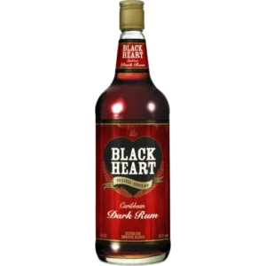 Black Heart Dark Rum 1L