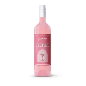 Saturdays Lychee 750ml