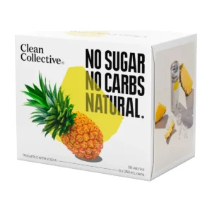 Clean Collective Pineapple with Vodka 6x250ml Cans