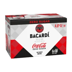 Bacardi CC Zero 4.8% 6x330C