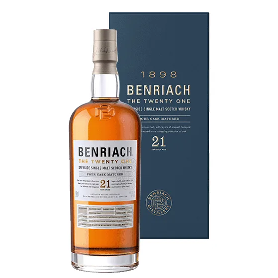 Benriach 21YO 700ml bottle NZ
