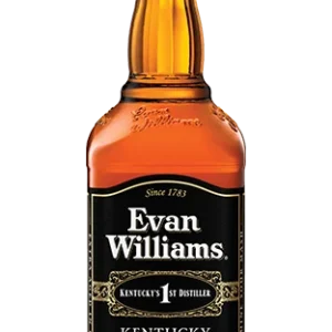 Evan Williams Black Label Bourbon 1L bottle NZ