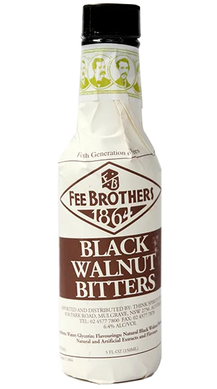 Fee Brothers Black Walnut Bitters bottle NZ