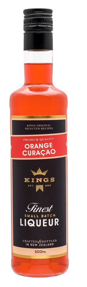 Kings Liqueur Orange Curacao 500ml bottle NZ