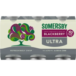 Somersby Ultra Blackberry 6x330ml Cans