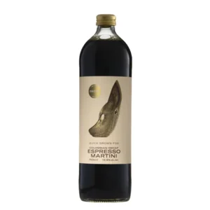 Quick Brown Fox Decaf Espresso Martini 750ml bottle NZ