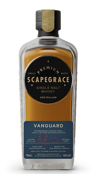 Scapegrace Vanguard Single Malt 700ml bottle NZ