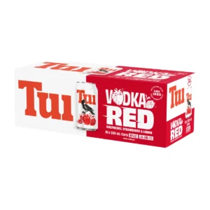Tui Vodka Red 10 x 330ml Cans