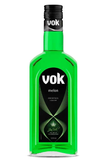 Vok Melon Liqueur 500ml bottle NZ